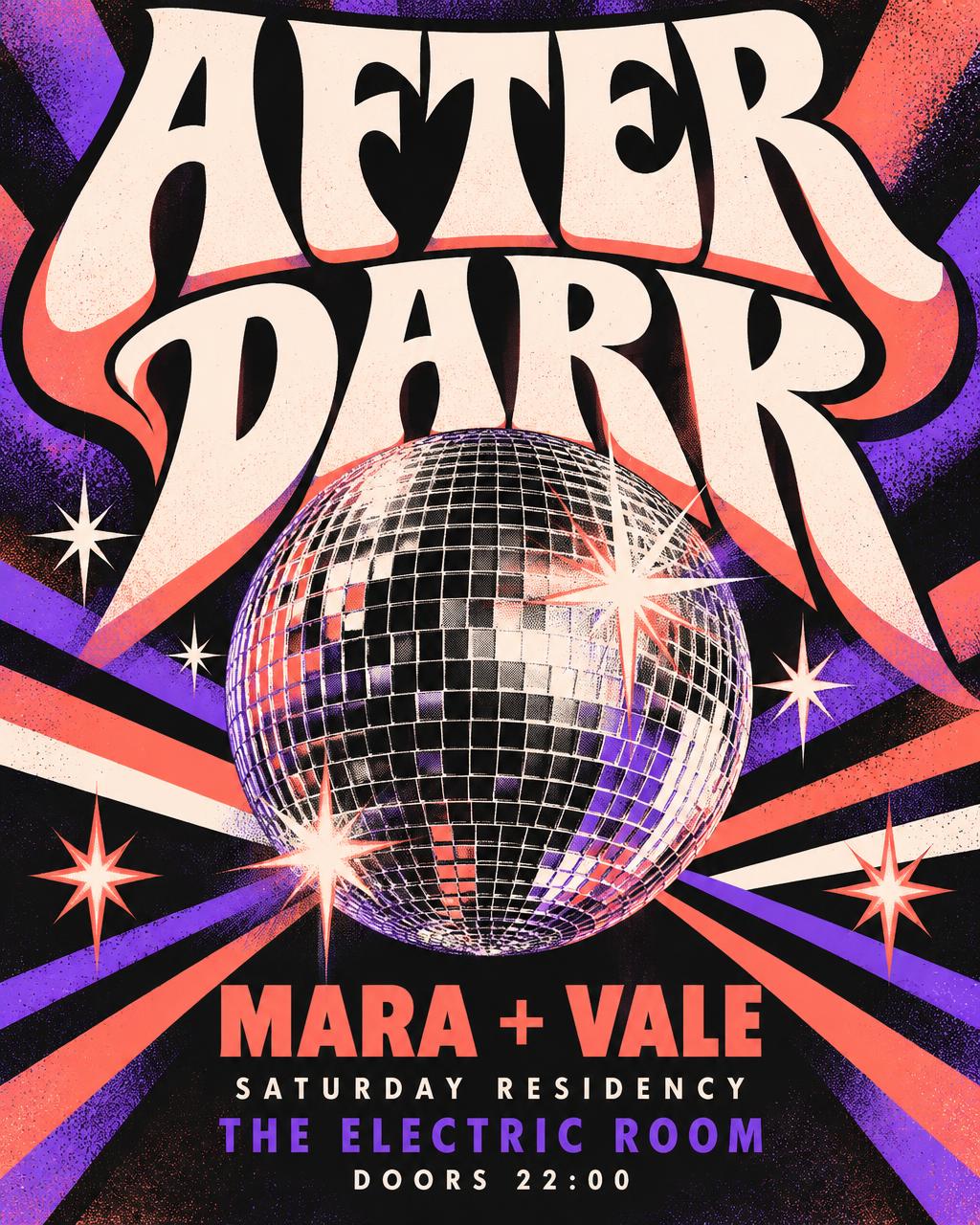 AFTER DARK — Discotheque After Dark promotional artwork